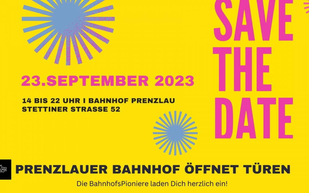 Prenzlauer Bahnhof öffnet Türen für Kreativität und Vernetzung!