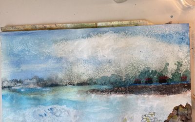 Wie du mit Aquarellfarbe den Zauber des Winters einfängst